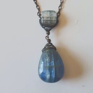 Blue Pendant Necklace